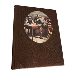 Vintage Western Embossed Book